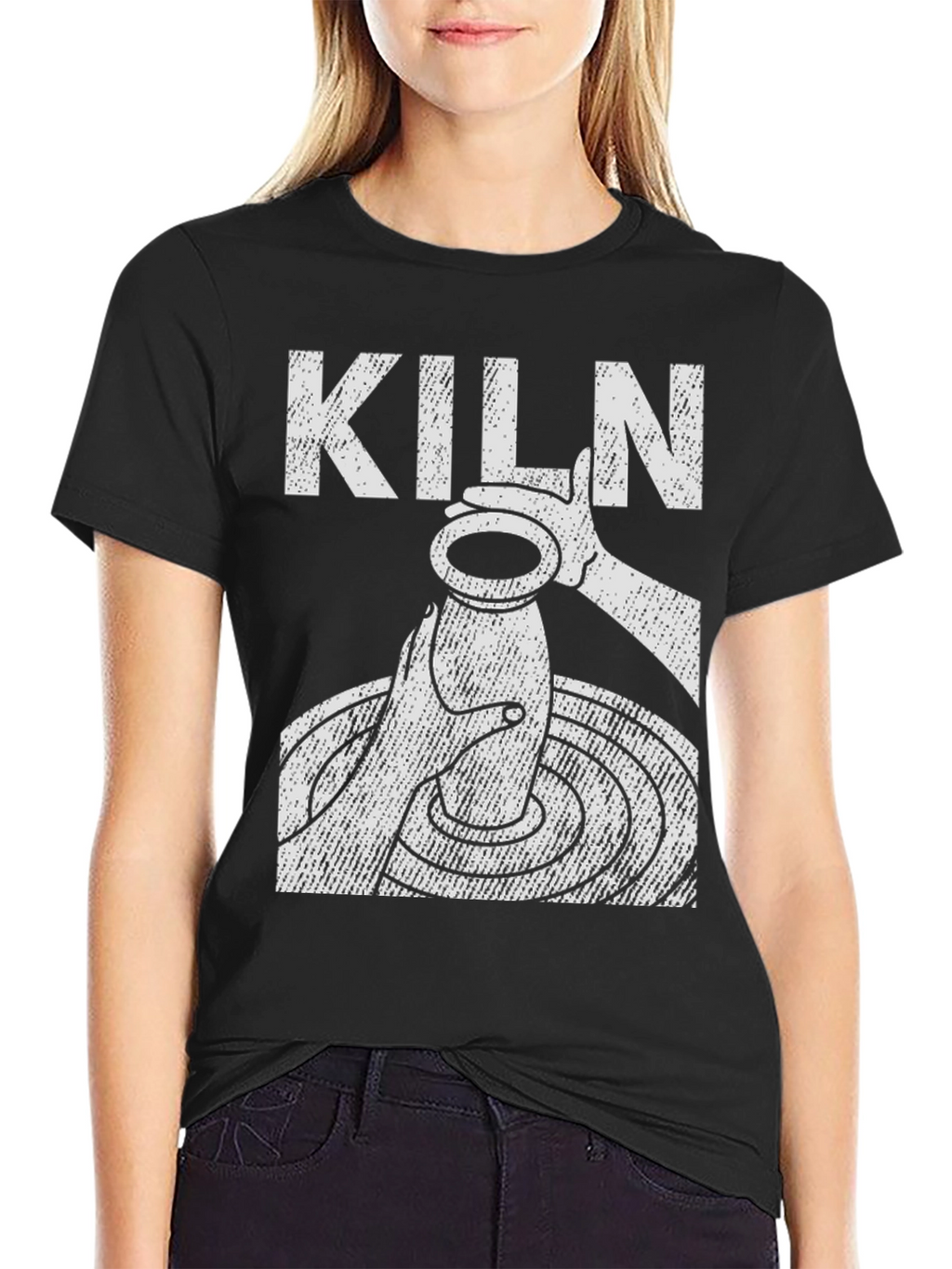Kiln Pottery T-Shirt - Black Graphic Tee