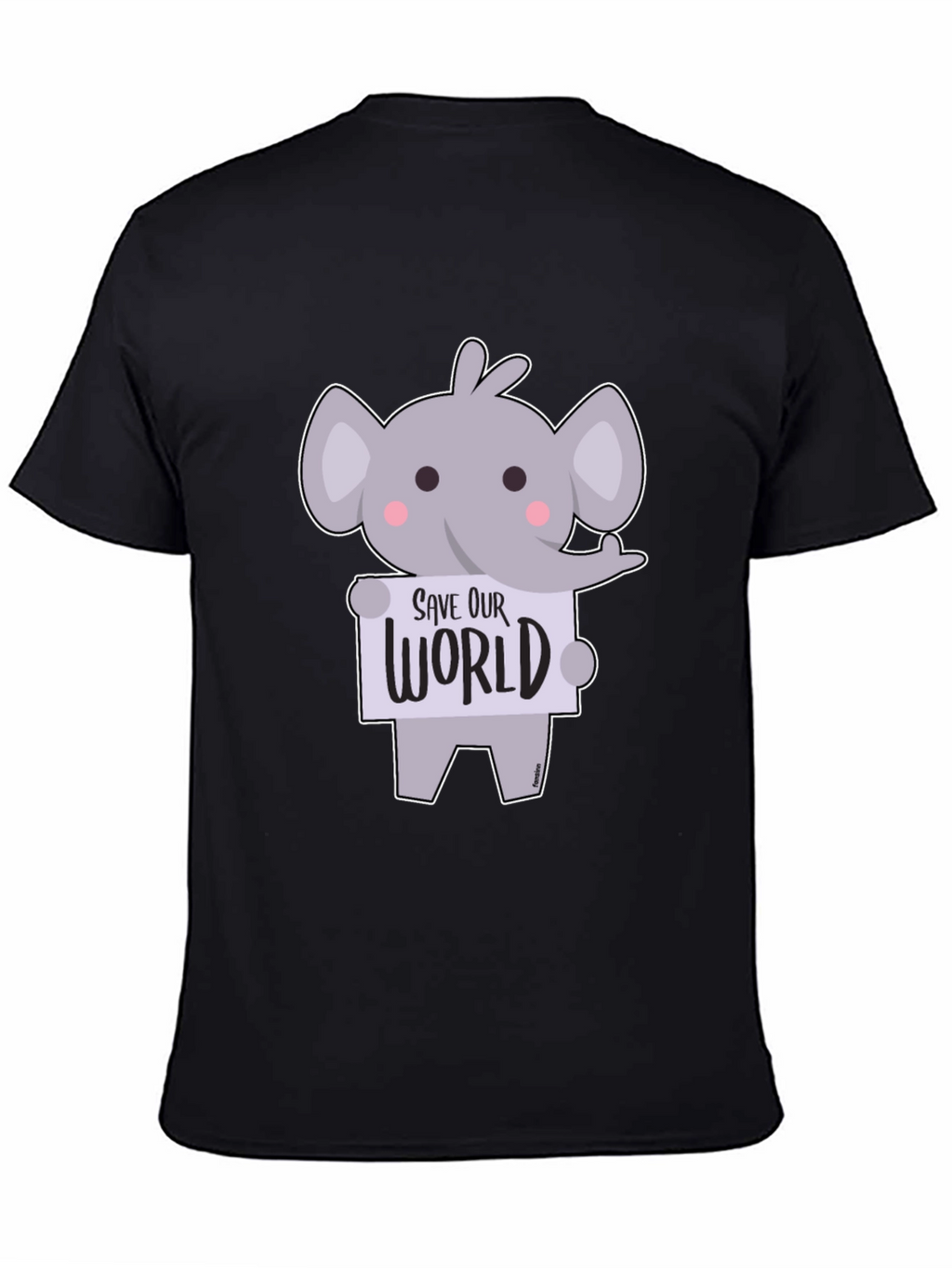 Cute Elephant Save Our World T-Shirt