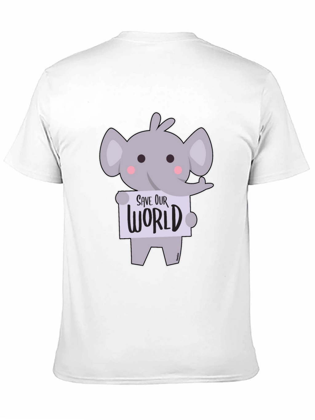 Cute Elephant Save Our World T-Shirt