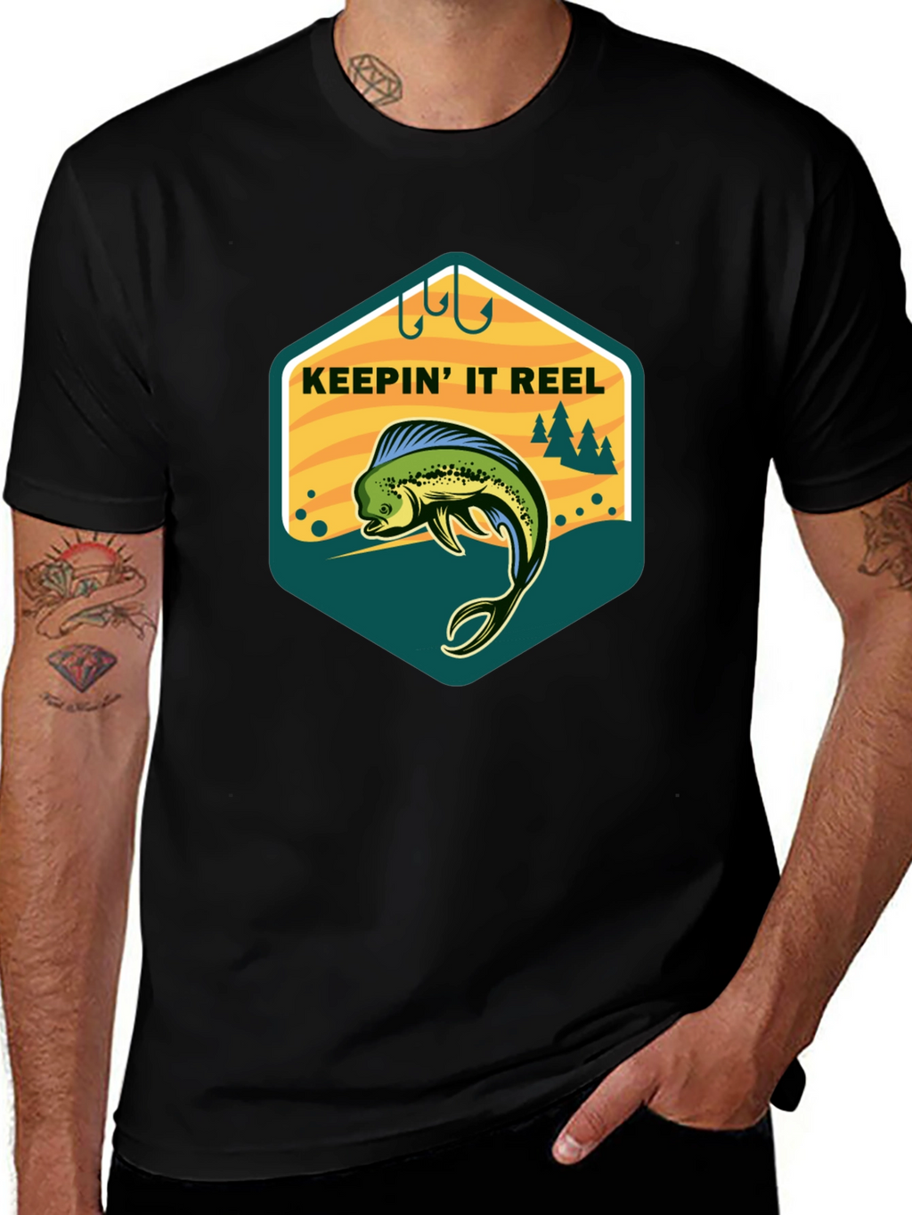 Keepin It Reel Fishing T-Shirt