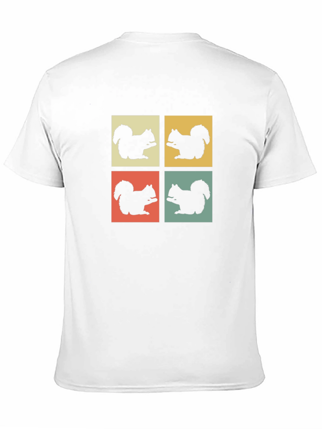 Retro Squirrel Pop Art Graphic Tee
