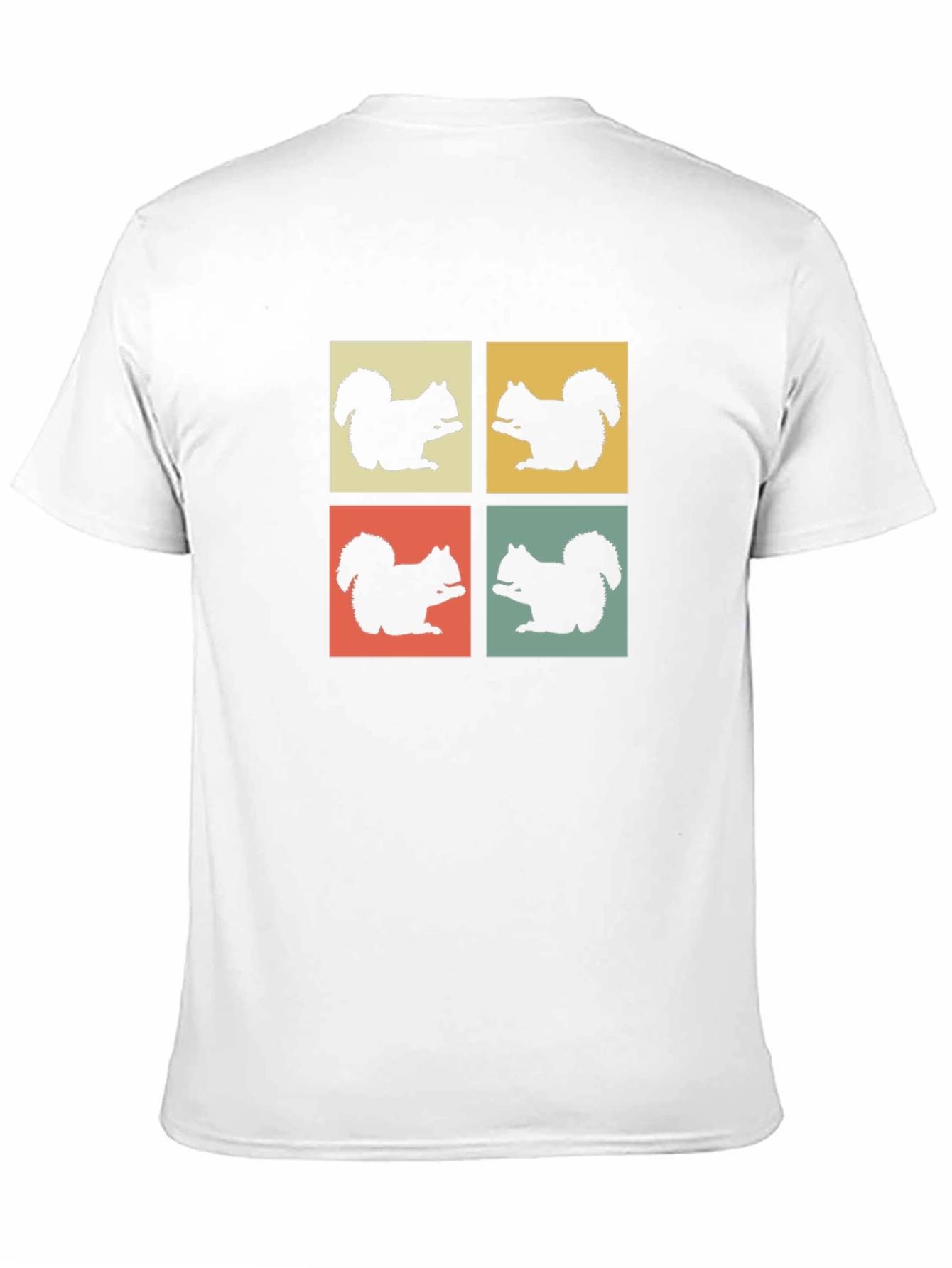 Retro Squirrel Pop Art Graphic Tee