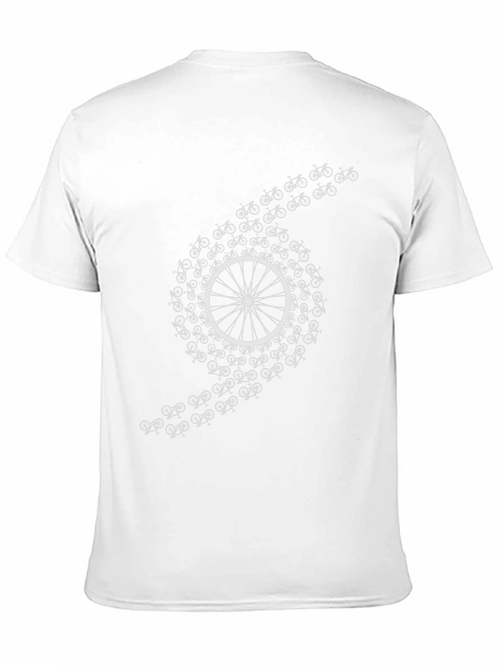 Cycling Circle Tee - Black Graphic T-Shirt
