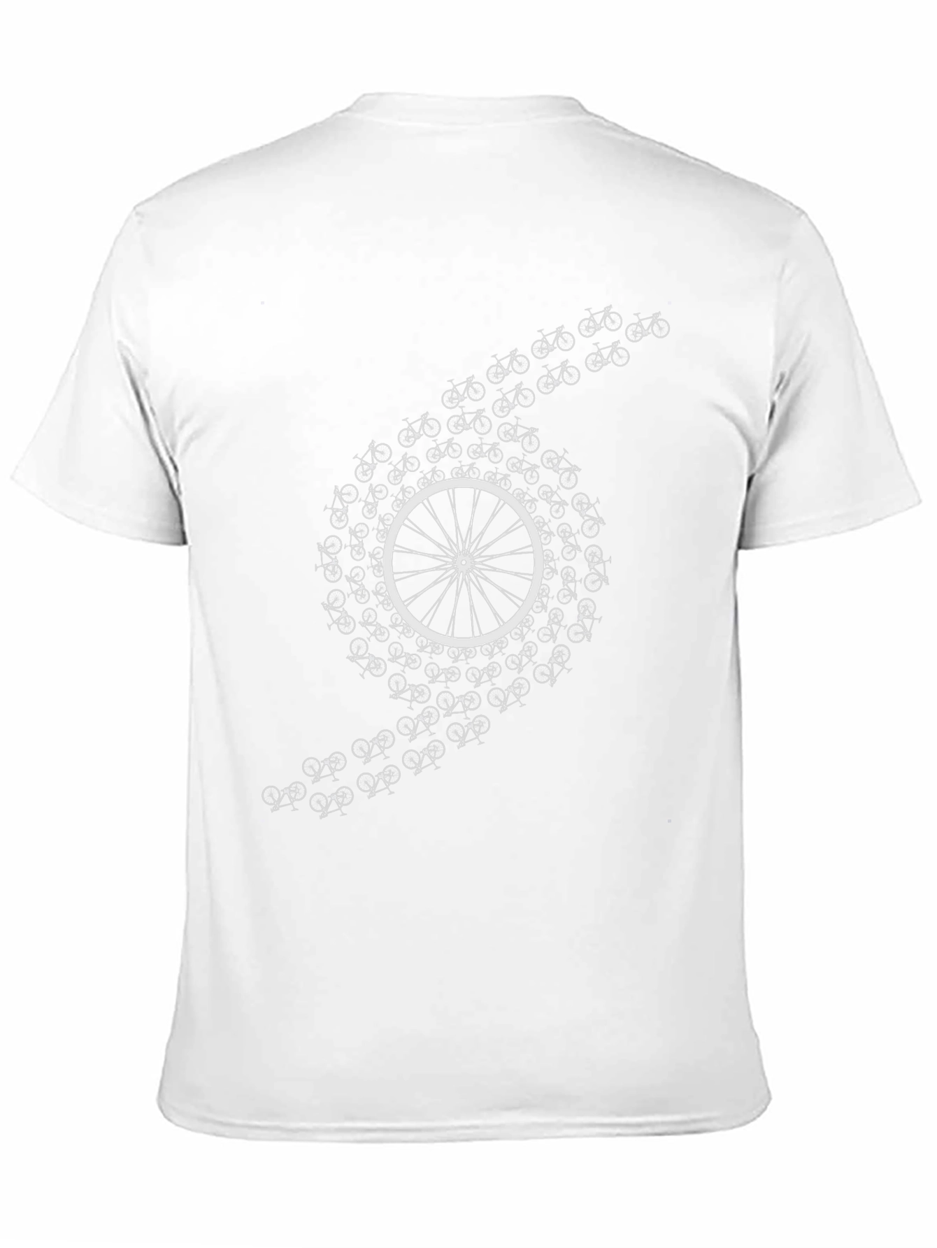 Cycling Circle Tee - Black Graphic T-Shirt