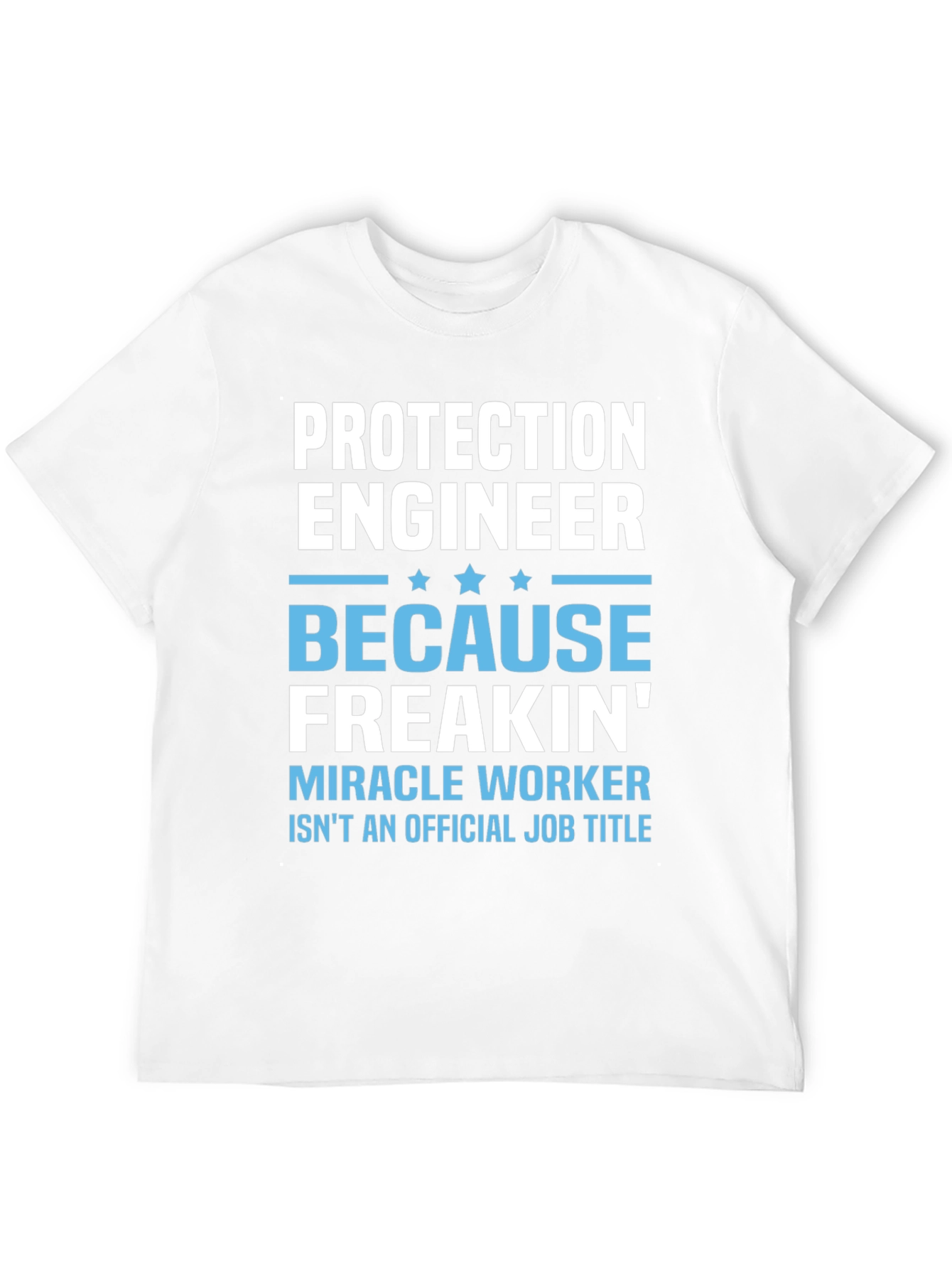 Protection Engineer Funny Job Title T-Shirt