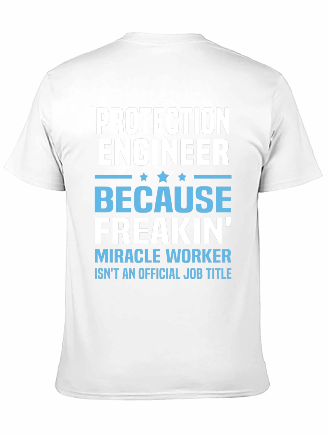 Protection Engineer Funny Job Title T-Shirt