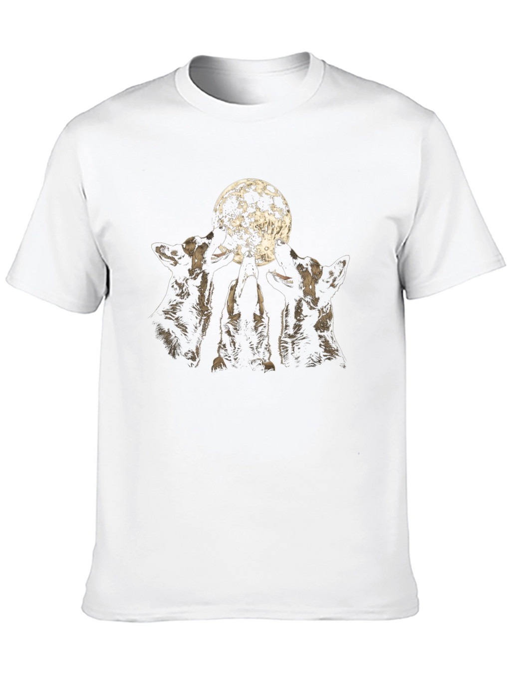 Wolf Moon Graphic T-Shirt