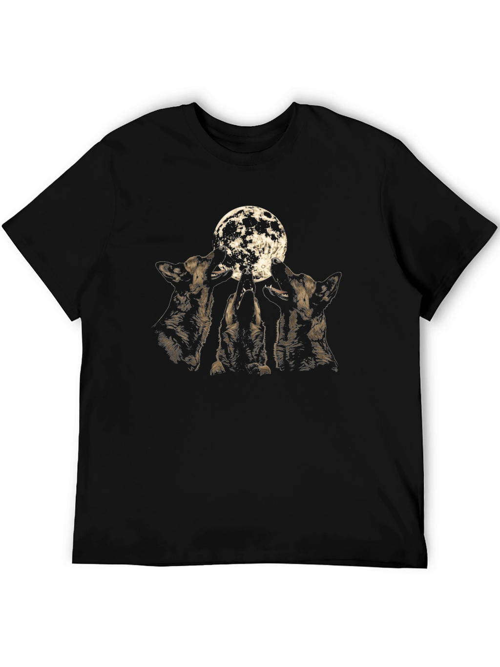 Wolf Moon Graphic T-Shirt