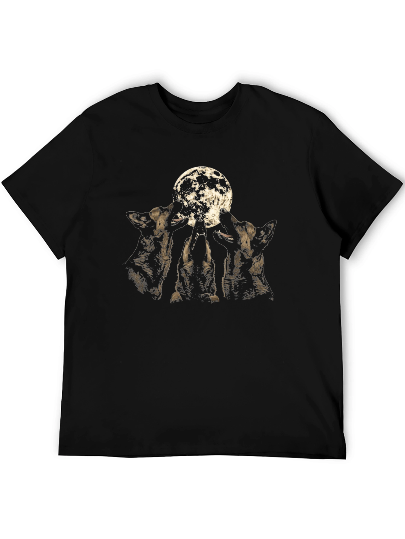 Wolf Moon Graphic T-Shirt