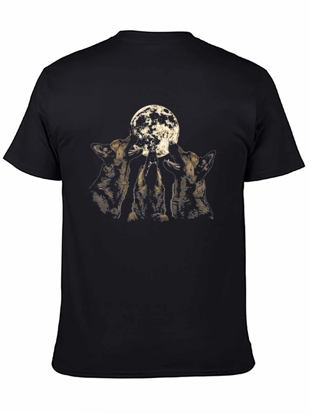 Wolf Moon Graphic T-Shirt