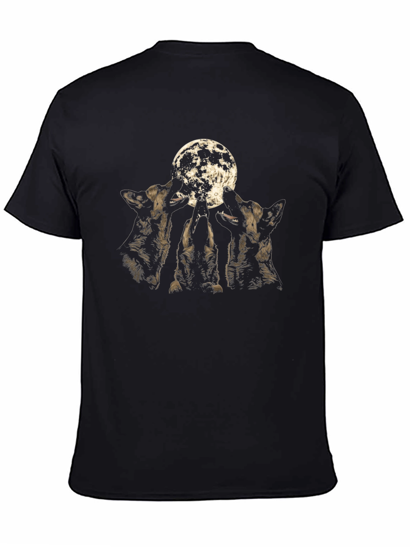 Wolf Moon Graphic T-Shirt