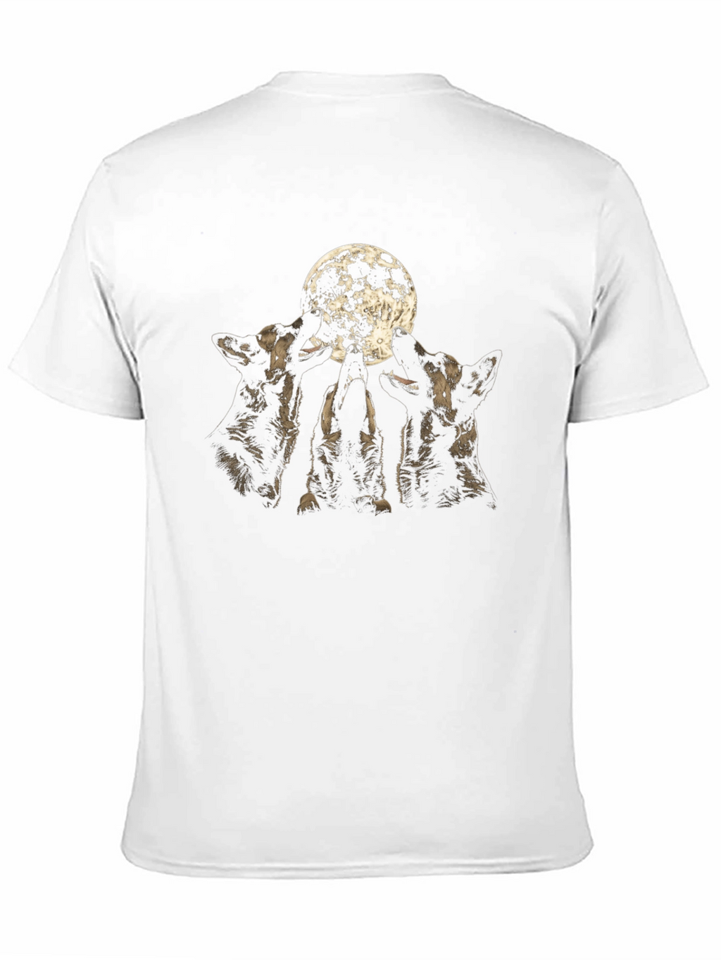 Wolf Moon Graphic T-Shirt