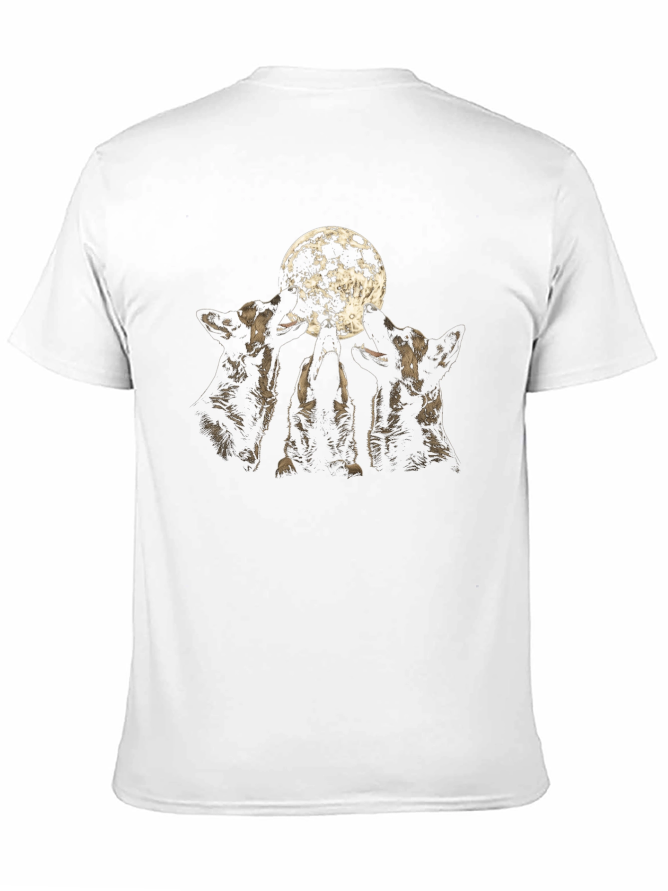 Wolf Moon Graphic T-Shirt