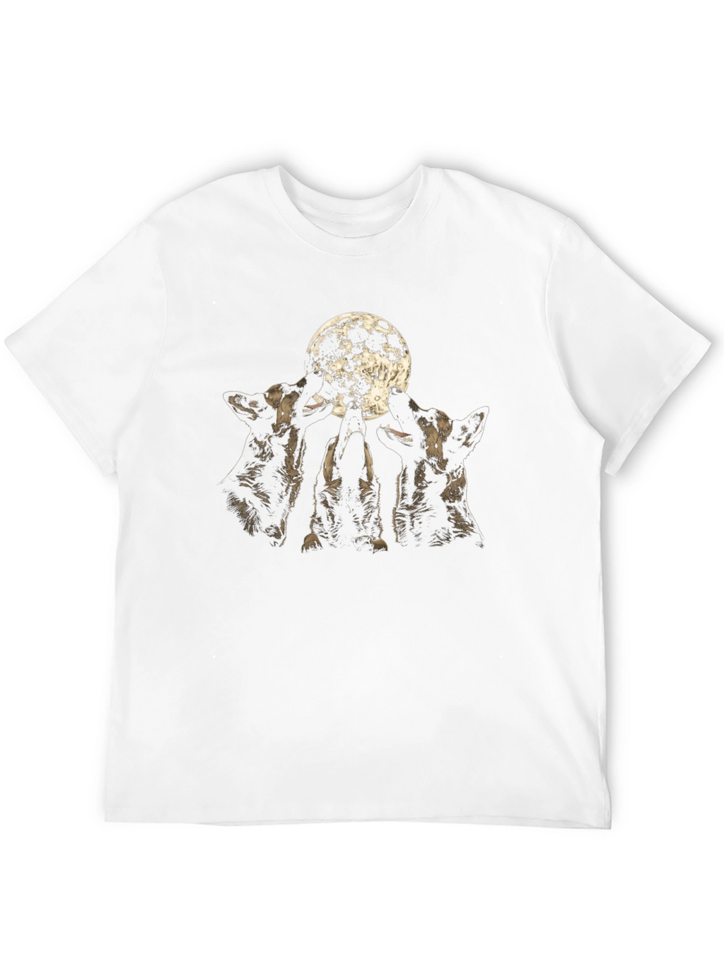 Wolf Moon Graphic T-Shirt