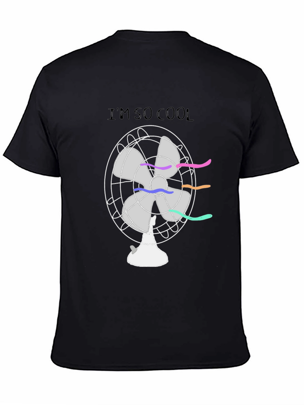 Cool Fan T-Shirt - Quirky Graphic Tee