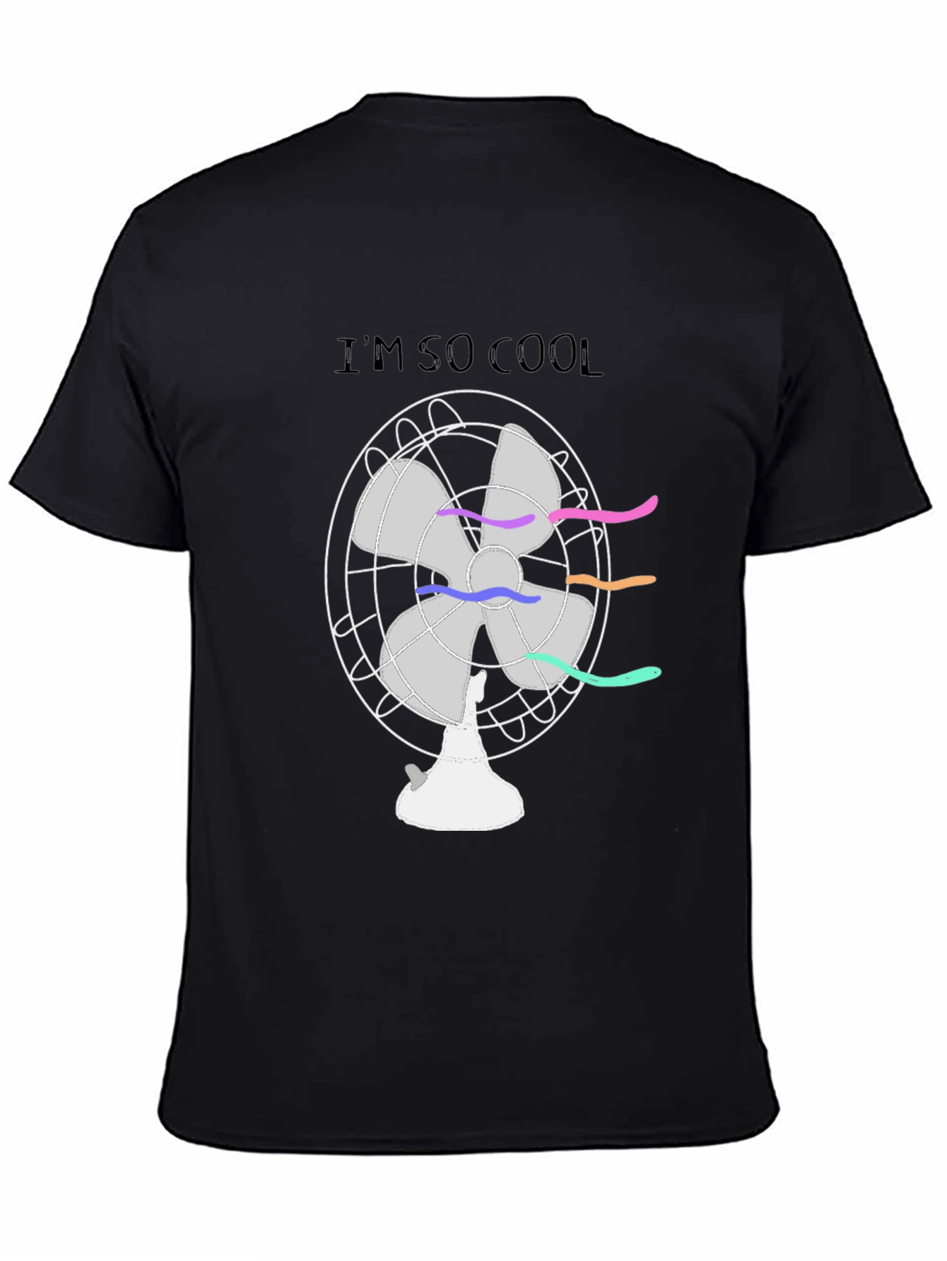 Cool Fan T-Shirt - Quirky Graphic Tee