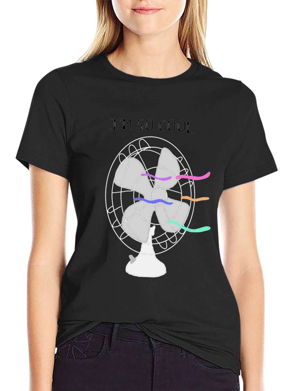 Cool Fan T-Shirt - Quirky Graphic Tee