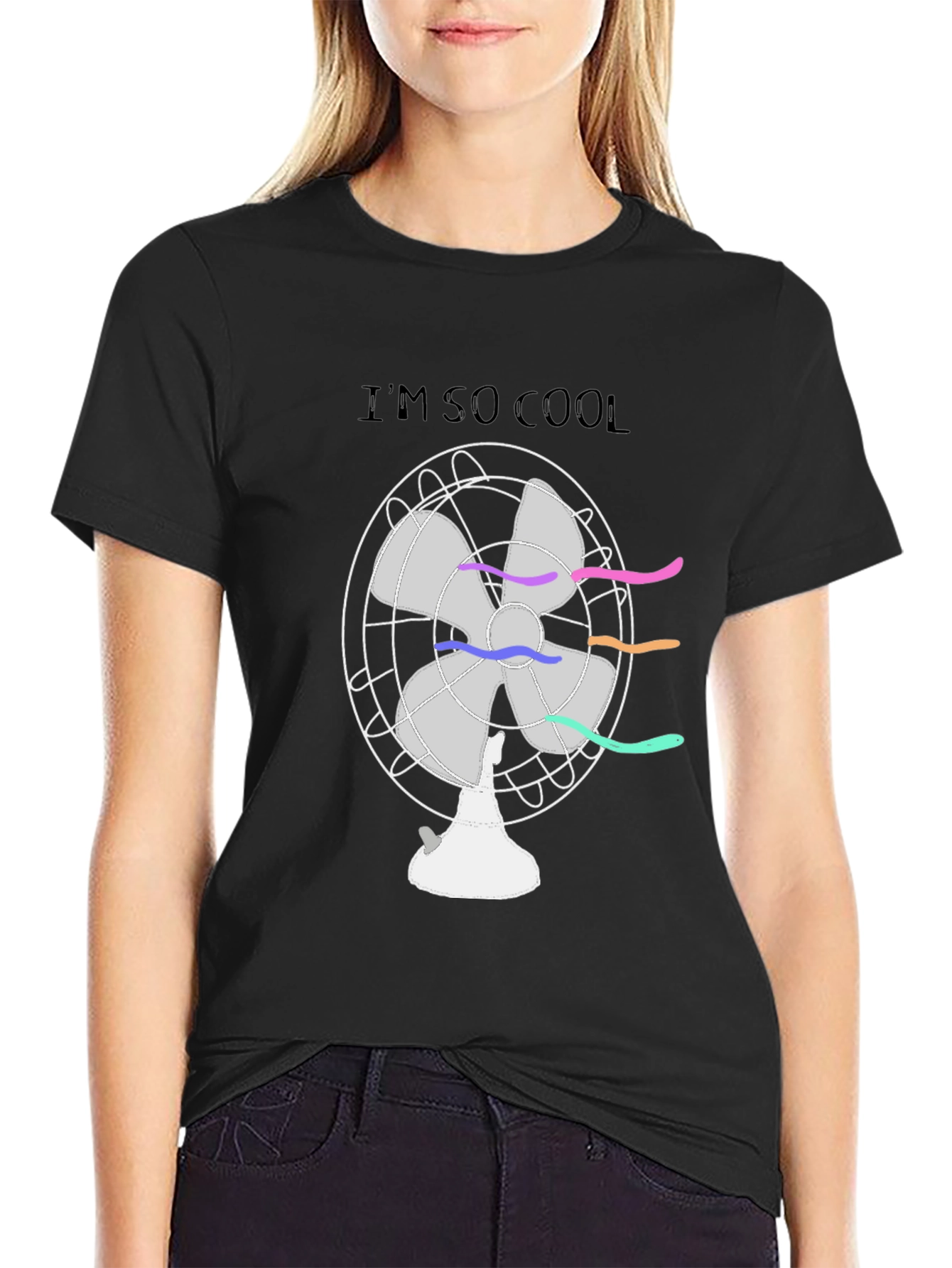 Cool Fan T-Shirt - Quirky Graphic Tee