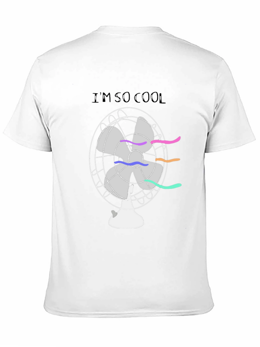 Cool Fan T-Shirt - Quirky Graphic Tee