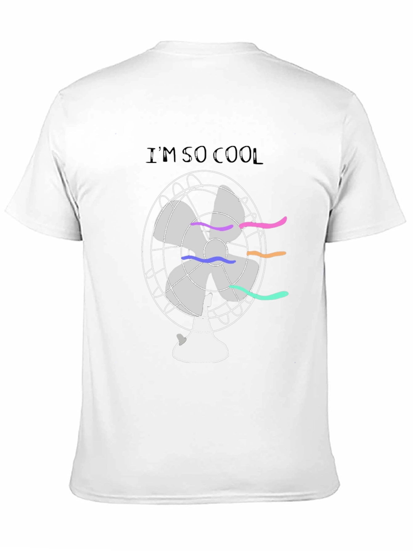 Cool Fan T-Shirt - Quirky Graphic Tee