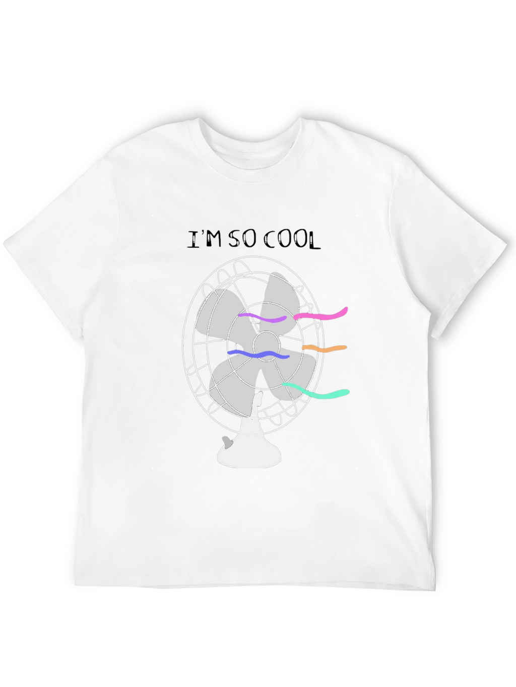 Cool Fan T-Shirt - Quirky Graphic Tee
