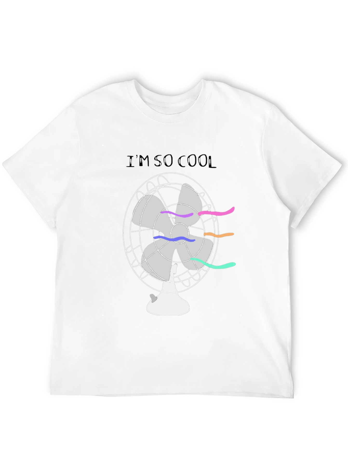 Cool Fan T-Shirt - Quirky Graphic Tee