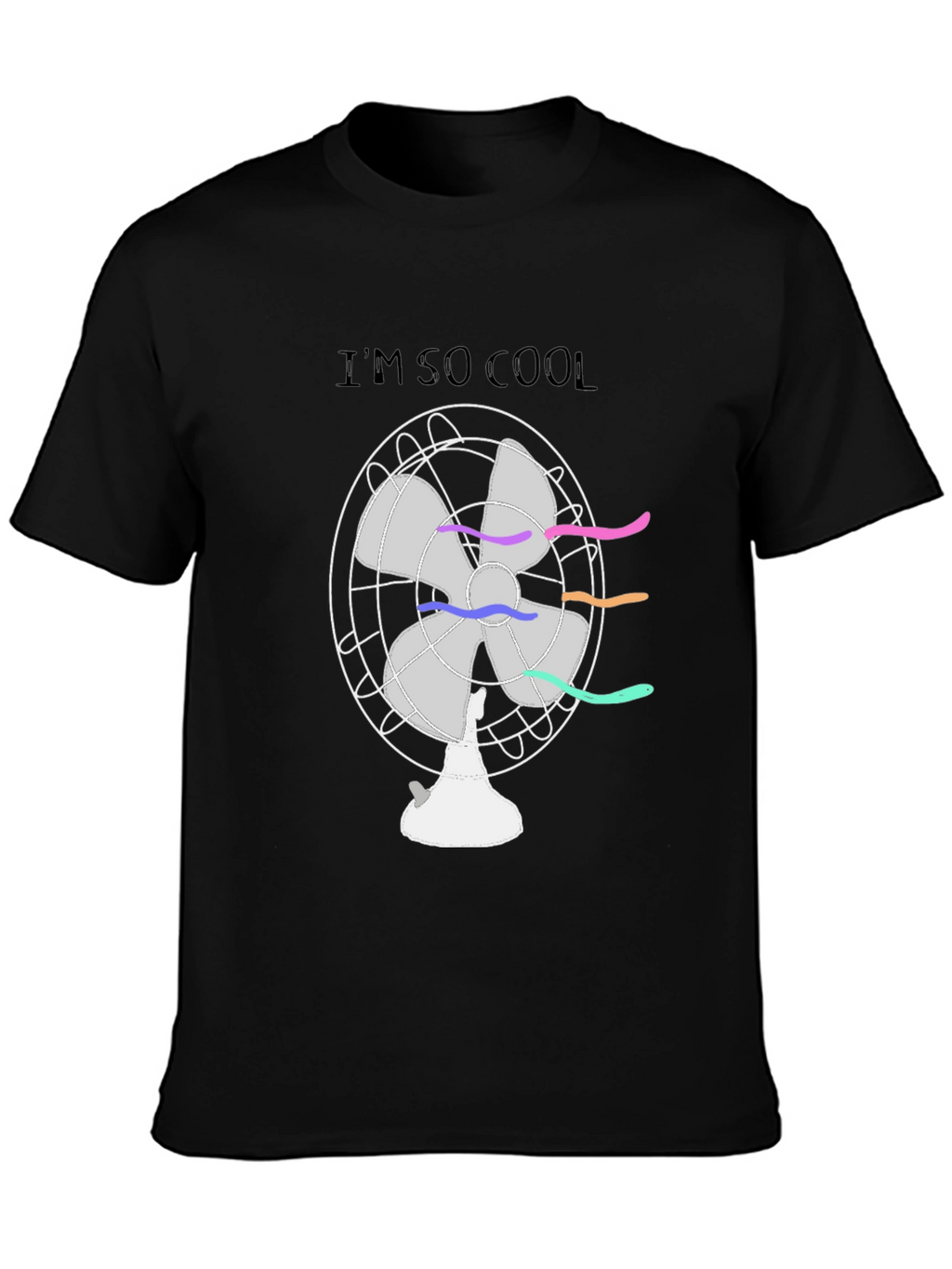 Cool Fan T-Shirt - Quirky Graphic Tee