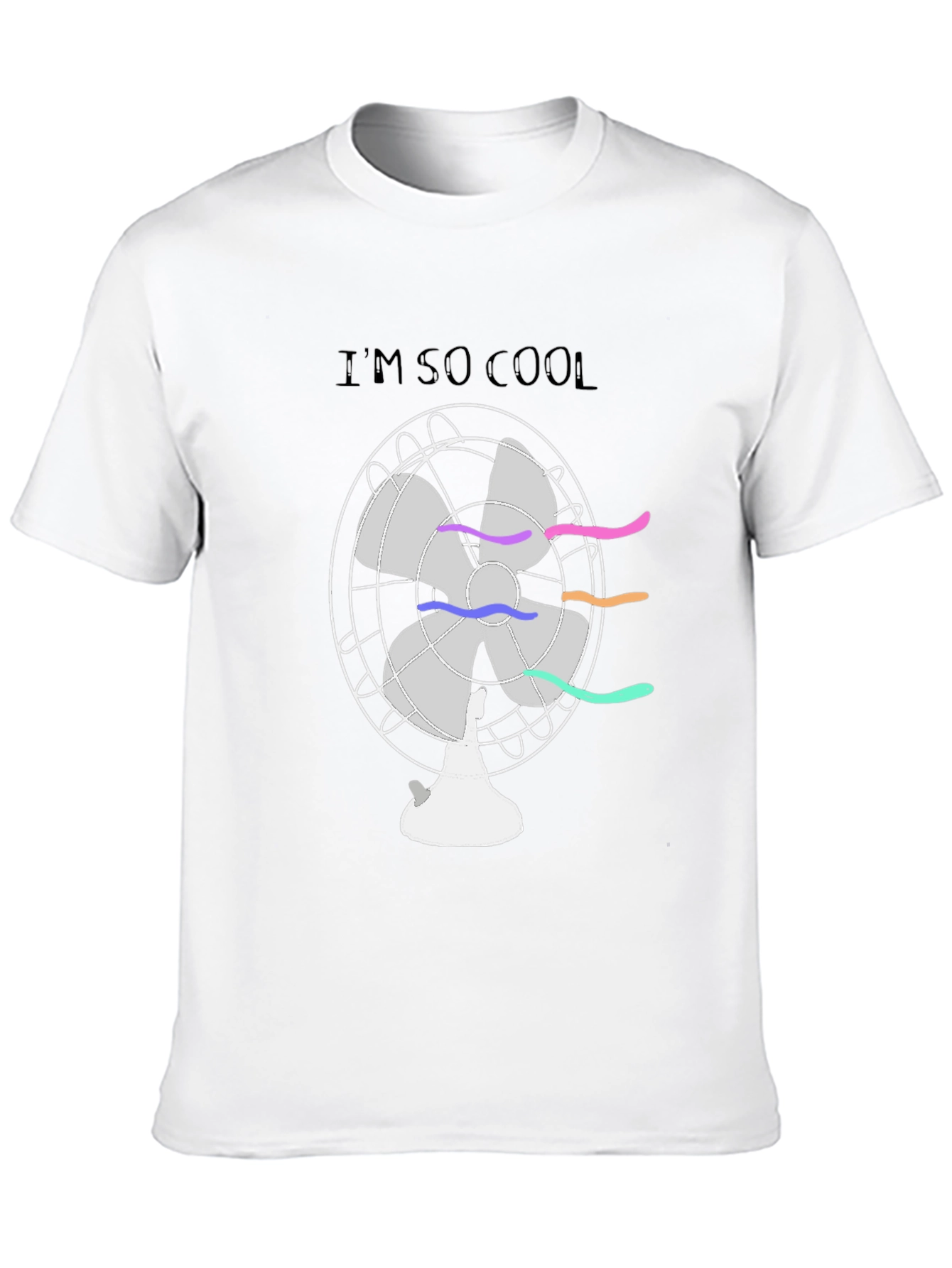Cool Fan T-Shirt - Quirky Graphic Tee