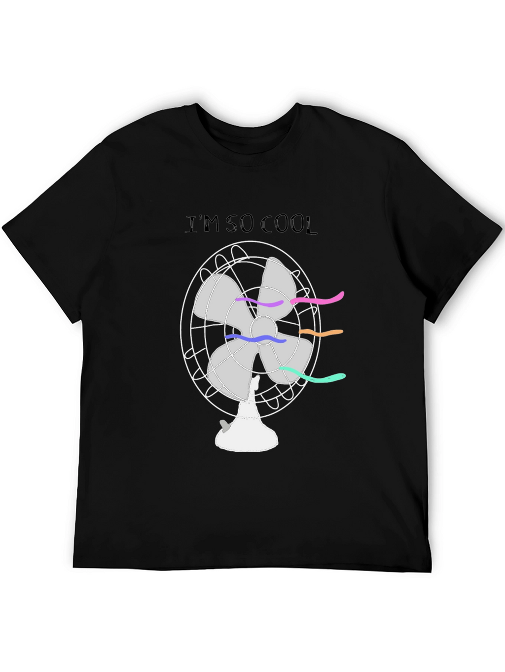 Cool Fan T-Shirt - Quirky Graphic Tee
