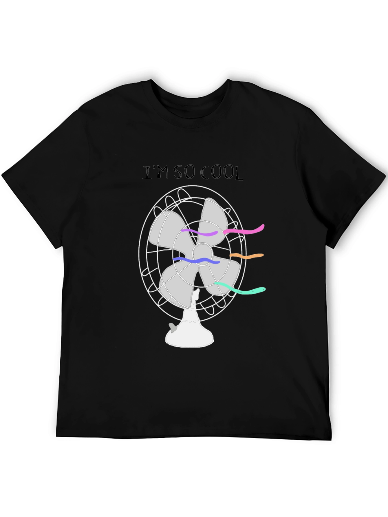 Cool Fan T-Shirt - Quirky Graphic Tee