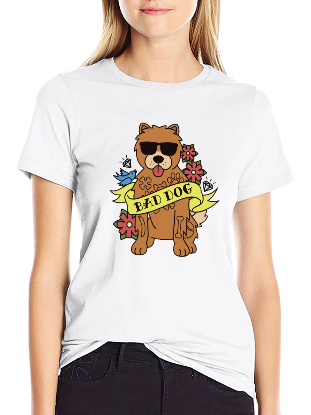 Bad Dog Graphic T-Shirt