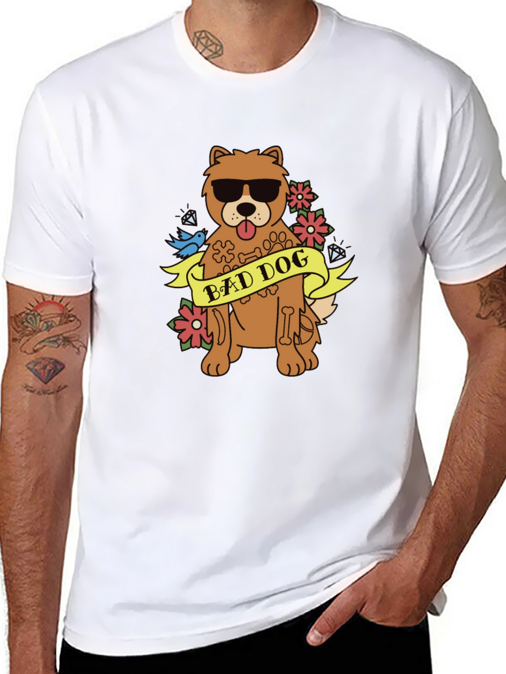 Bad Dog Graphic T-Shirt