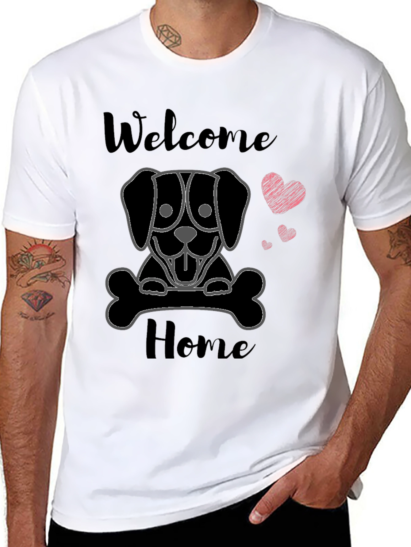 Welcome Home Dog T-Shirt