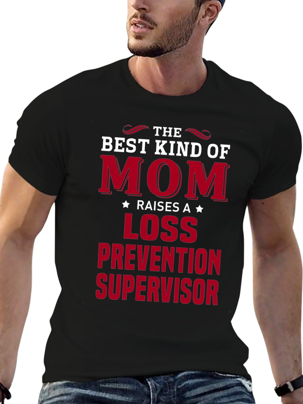 Best Mom Loss Prevention Supervisor Graphic Tee
