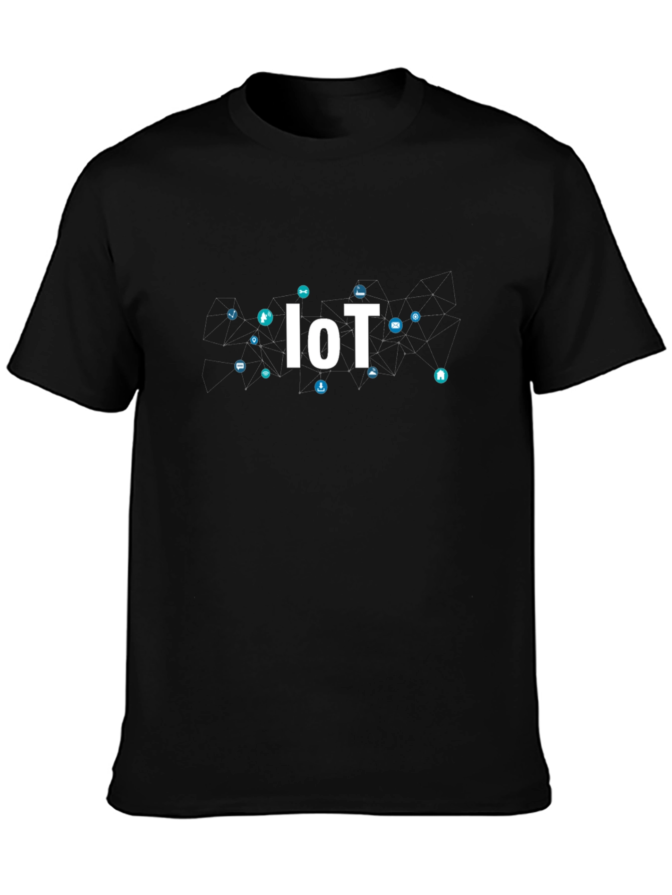 IoT Graphic T-Shirt - Modern Tech Design
