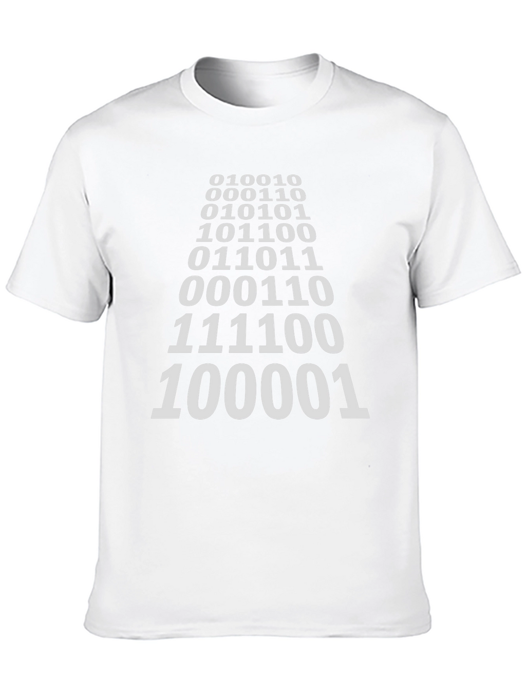 Binary Code Graphic Tee - Geeky Cool