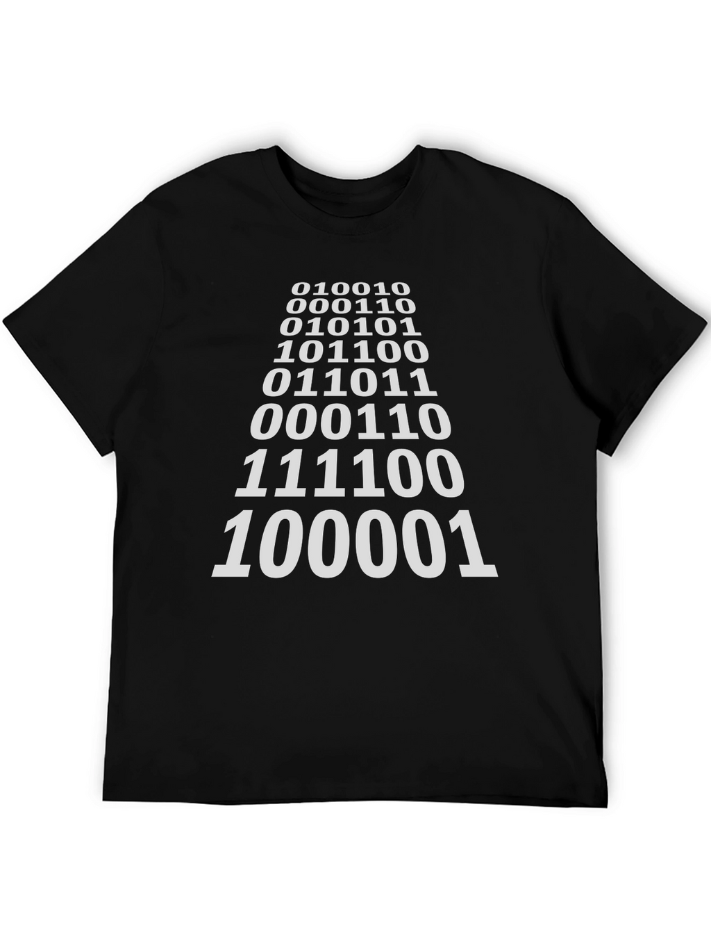 Binary Code Graphic Tee - Geeky Cool