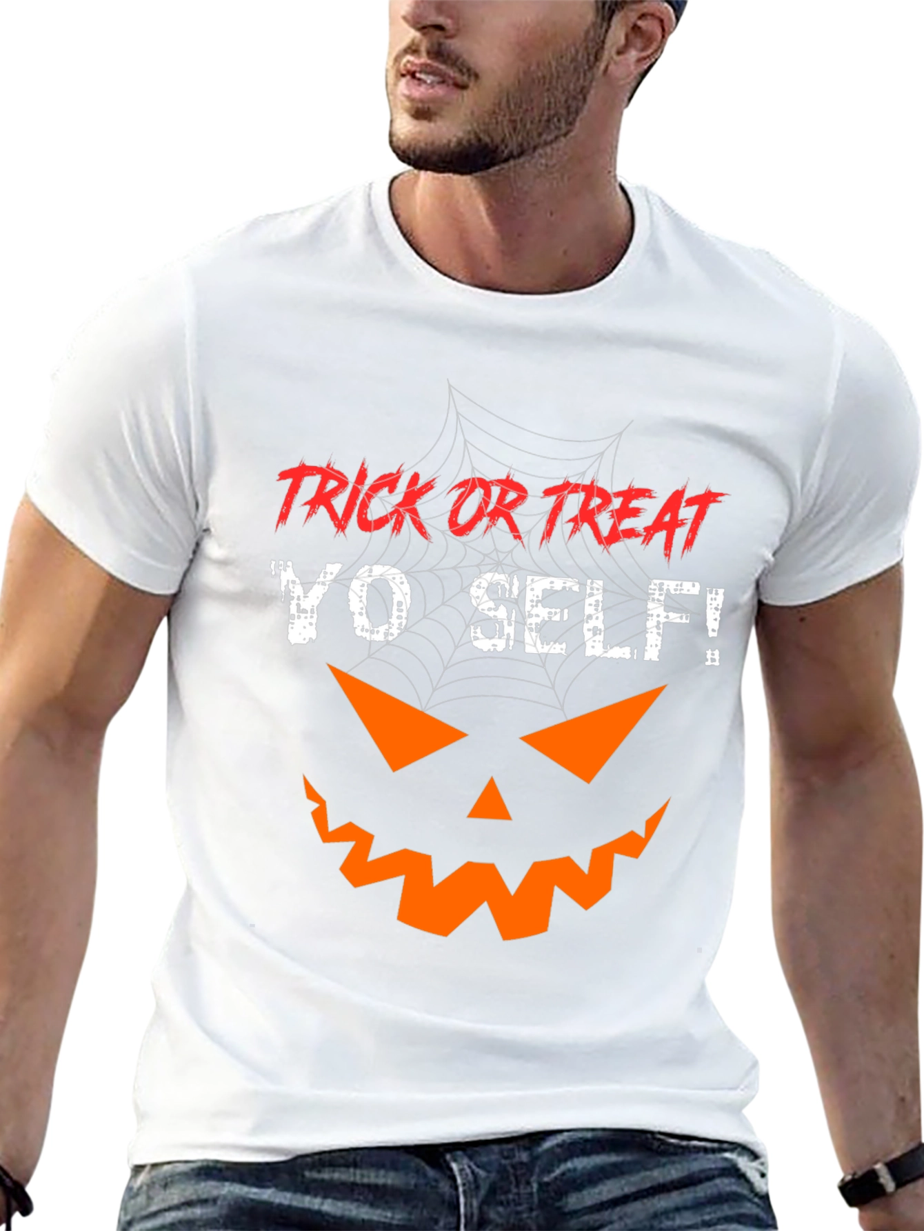 Trick or Treat Yo Self! Halloween Graphic Tee