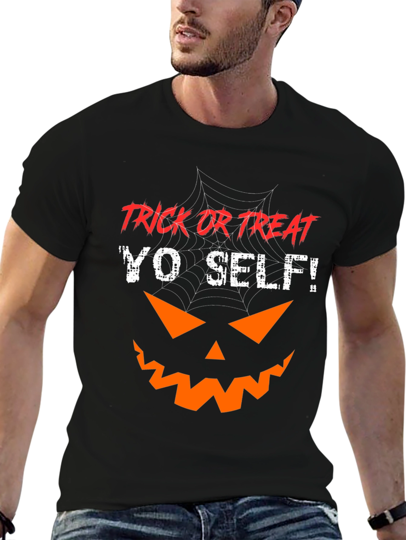Trick or Treat Yo Self! Halloween Graphic Tee