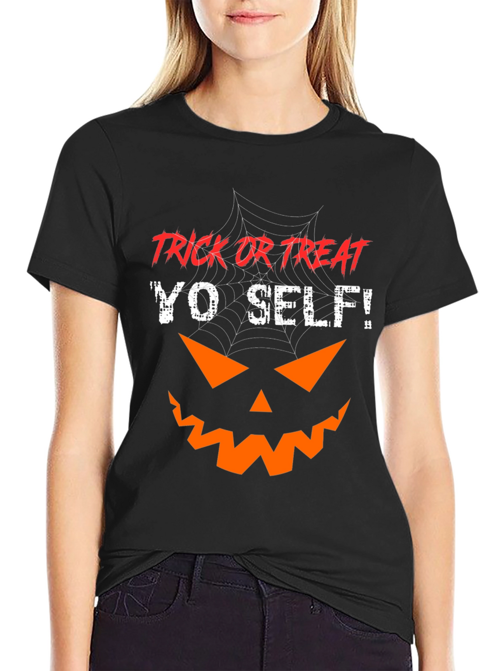 Trick or Treat Yo Self! Halloween Graphic Tee