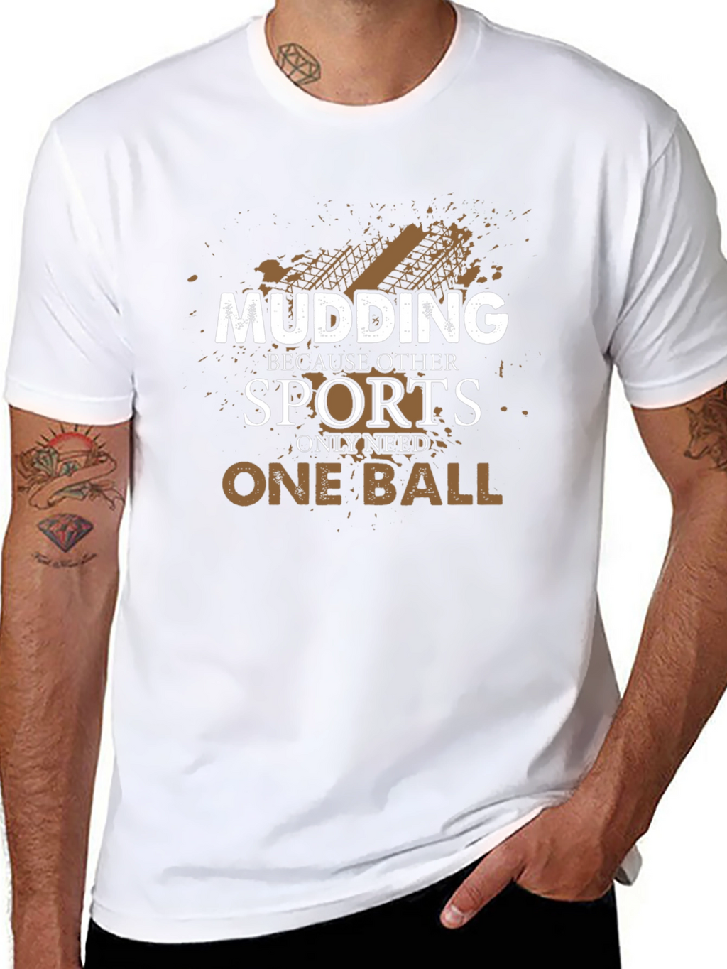 Mudding One Ball T-Shirt