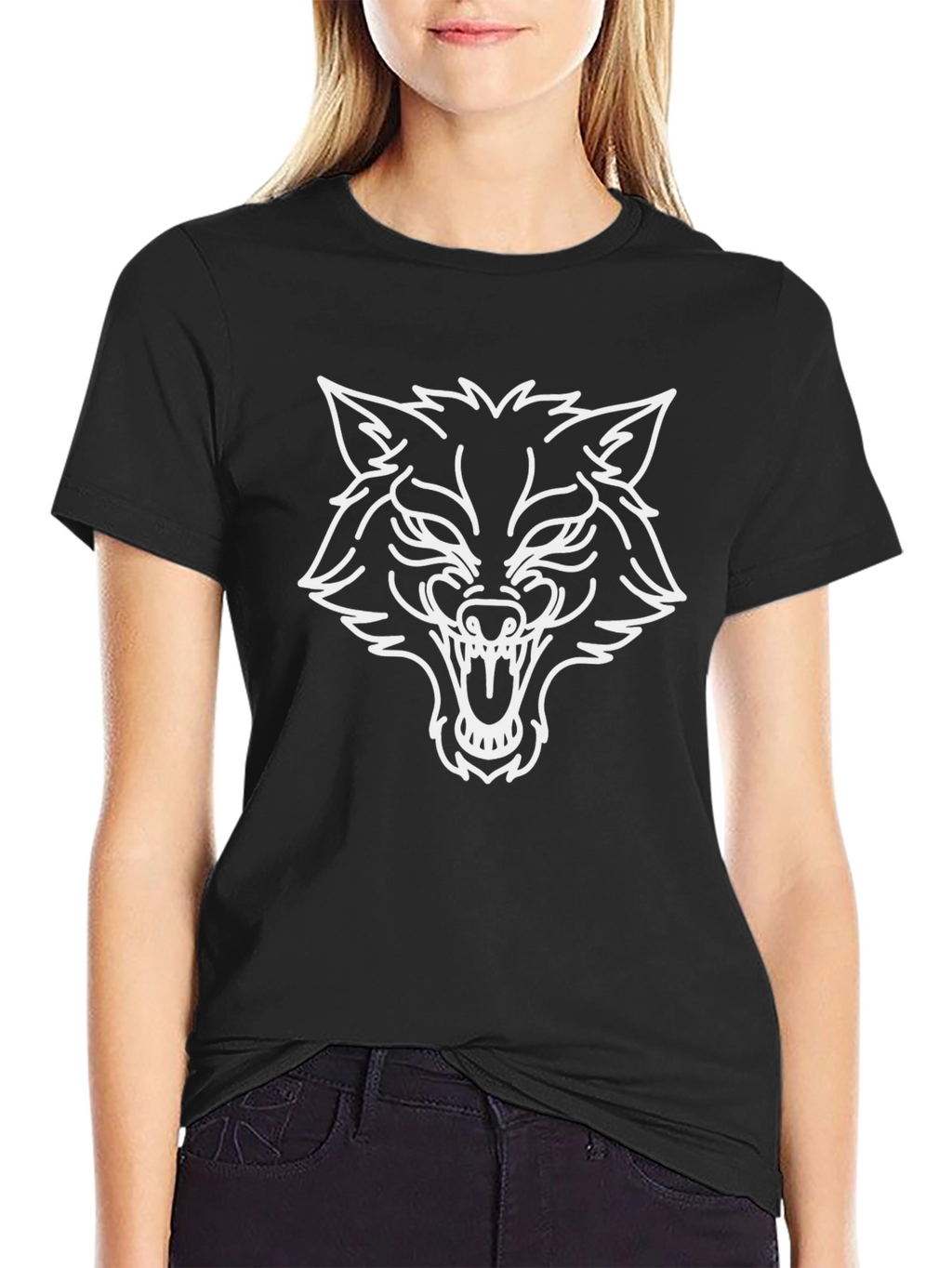 Wolf Graphic Tee - Fierce Style
