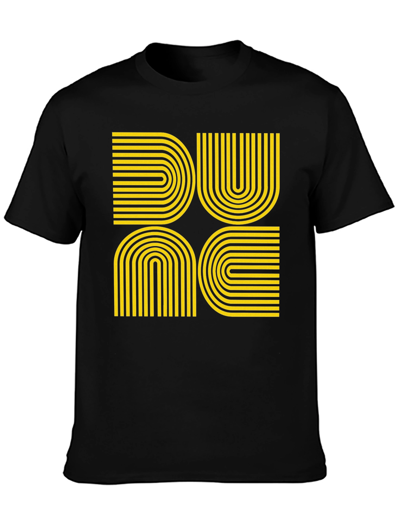 Dune-Inspired Retro Graphic Tee - Black