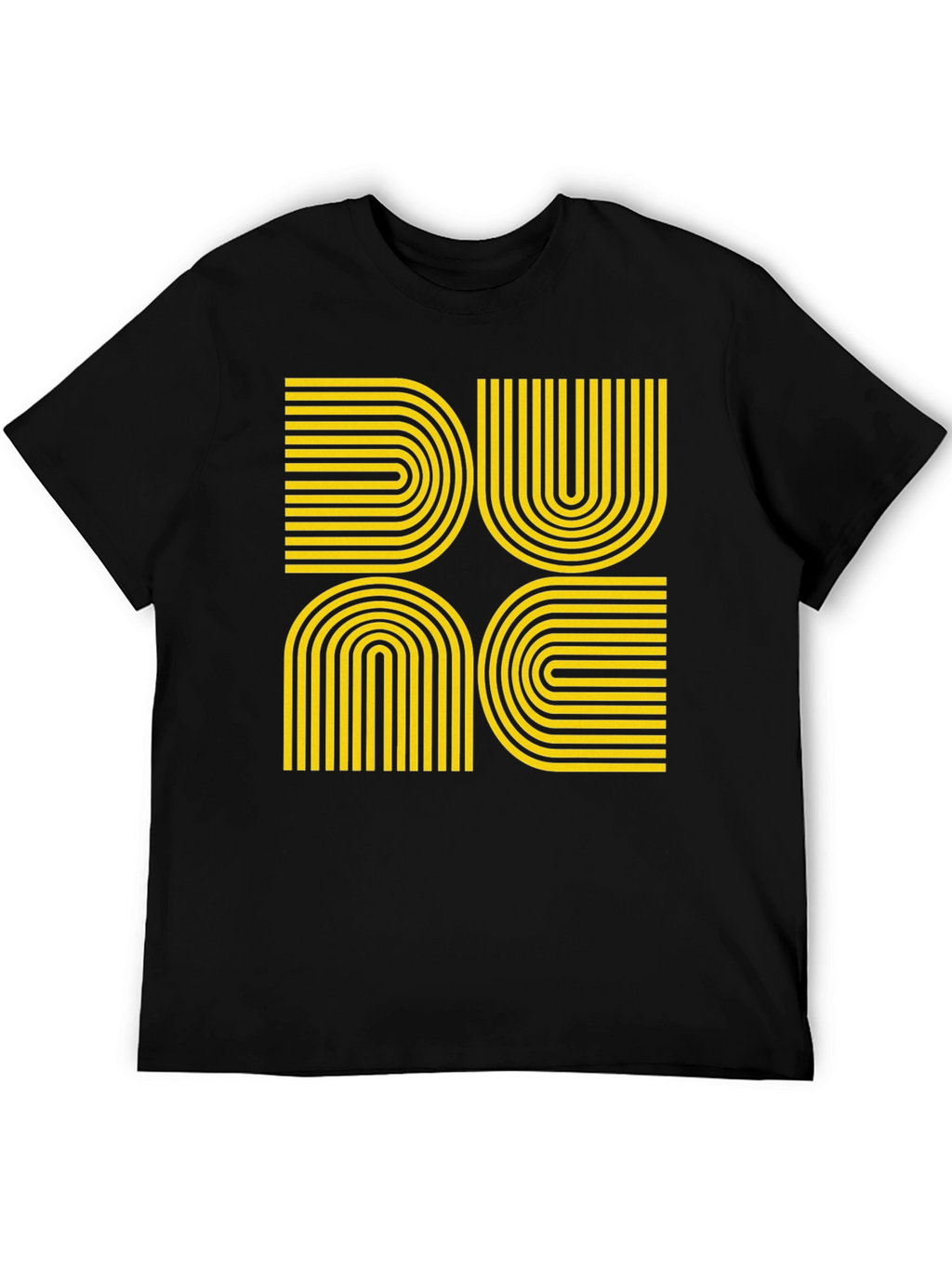 Dune-Inspired Retro Graphic Tee - Black