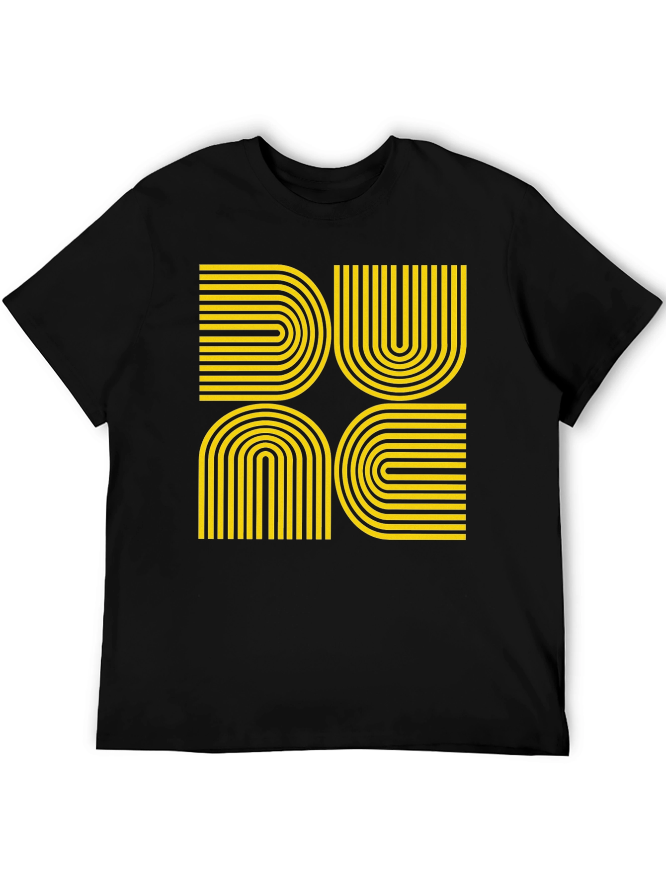 Dune-Inspired Retro Graphic Tee - Black