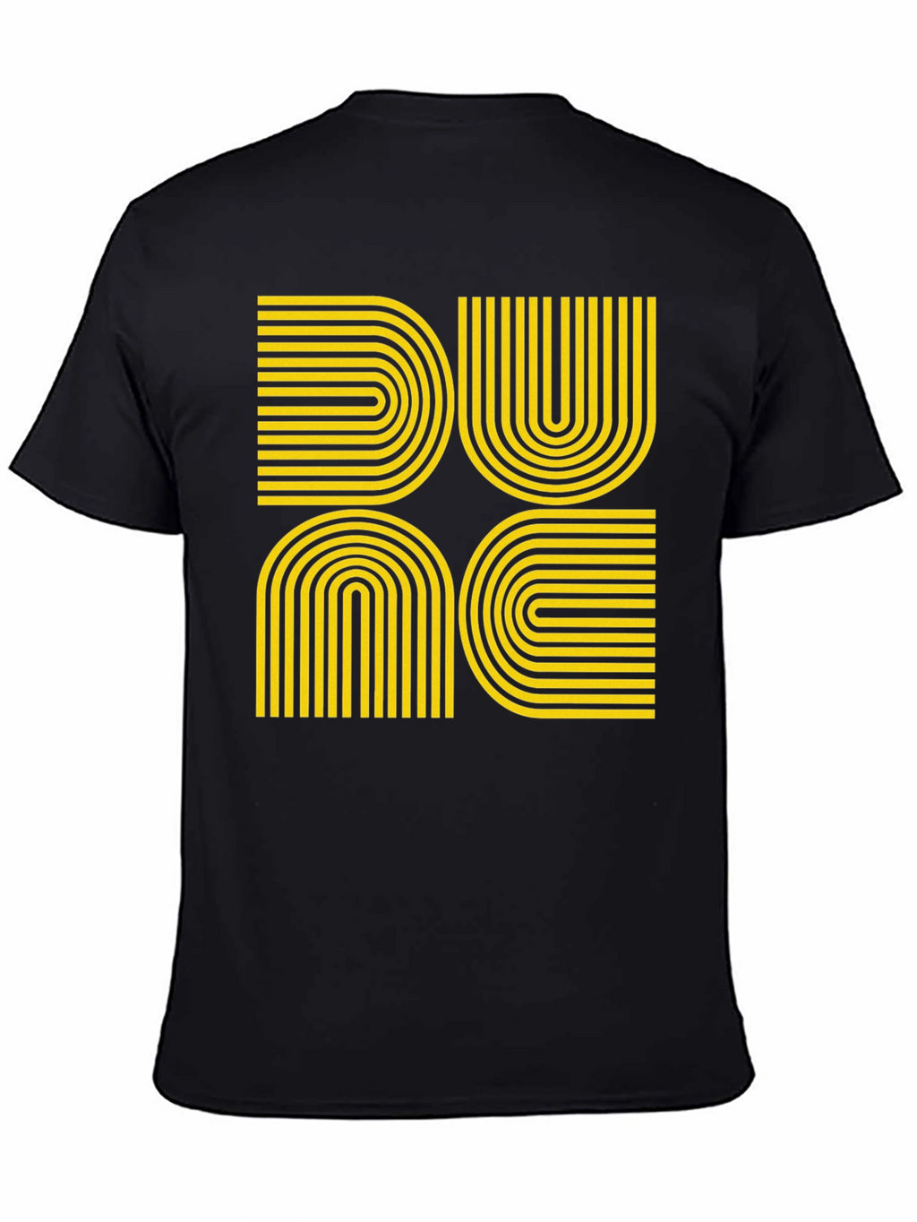 Dune-Inspired Retro Graphic Tee - Black