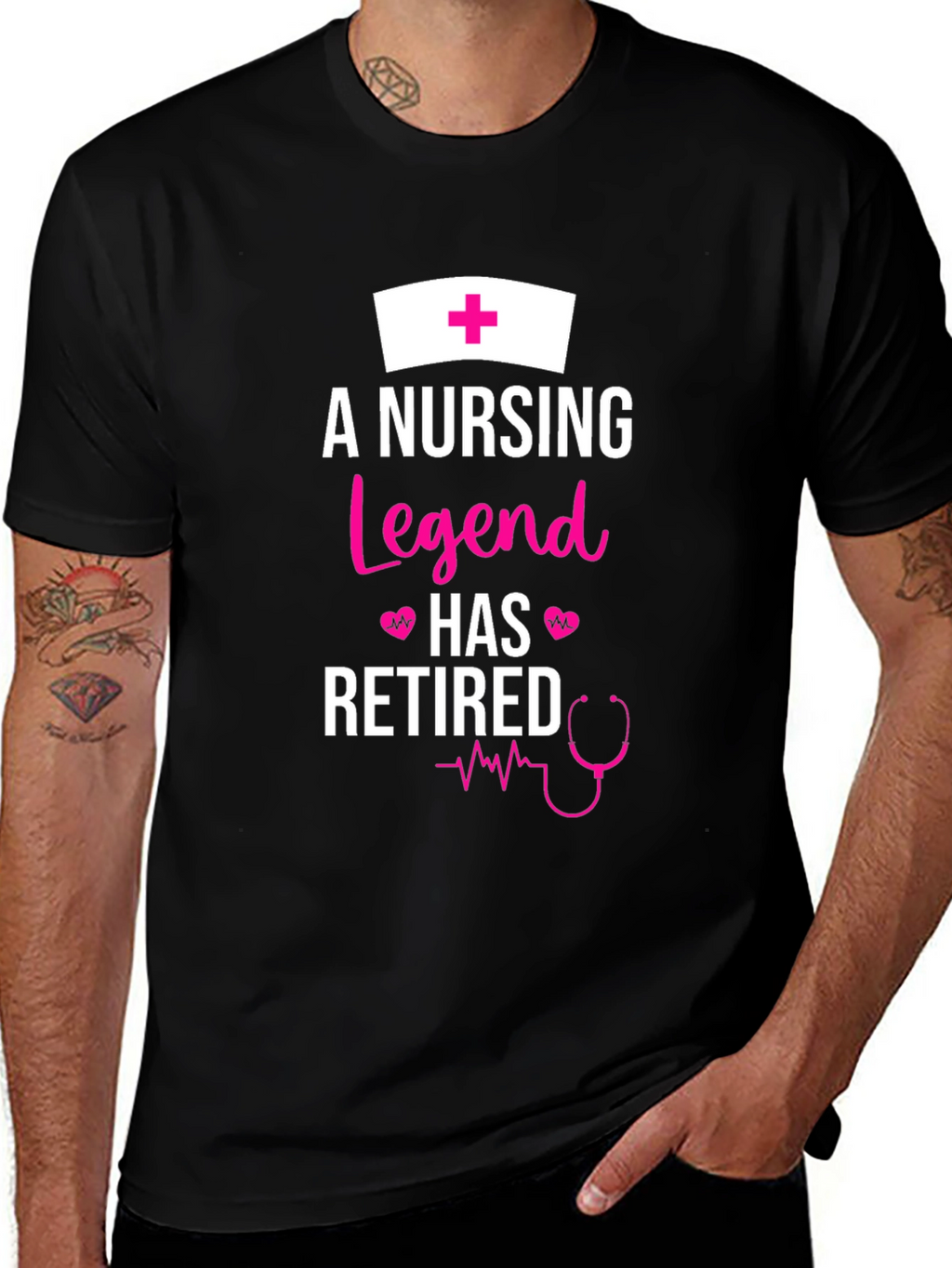 Nursing Legend Retired Graphic Tee
