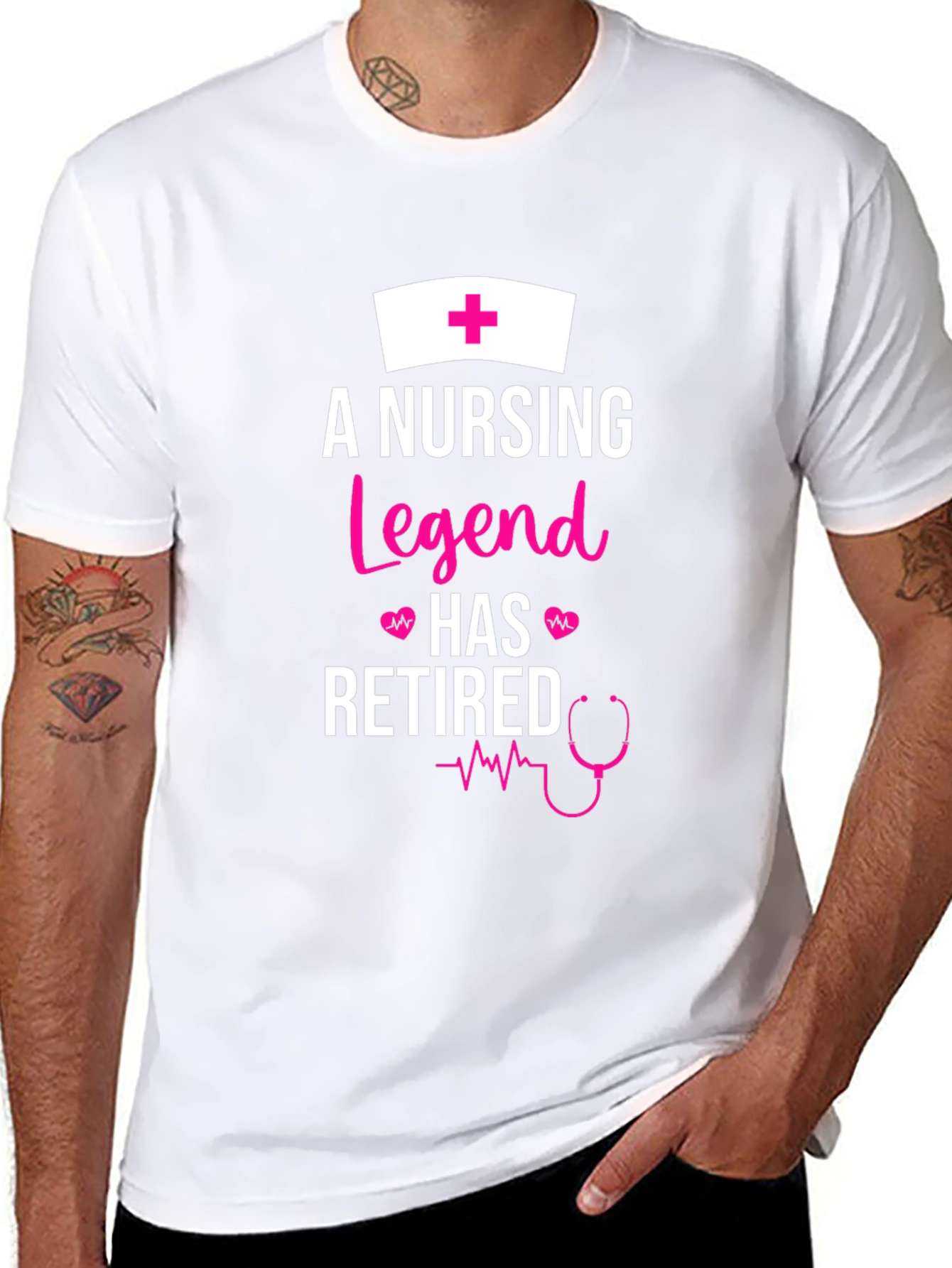 Nursing Legend Retired Graphic Tee