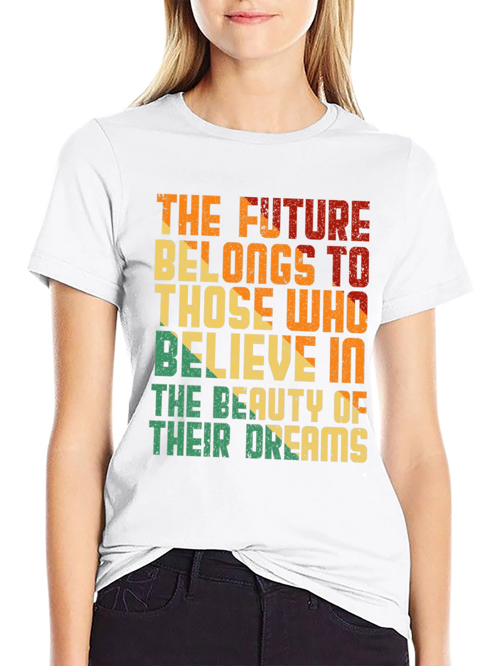 Inspirational Future Belongs Graphic T-Shirt