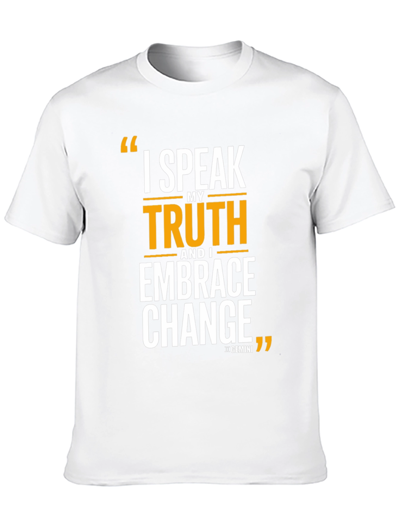 I Speak My Truth Gemini T-Shirt